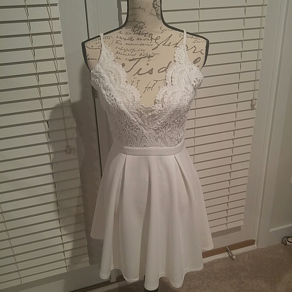 3/$20 Annabella Lace Mini Dress
